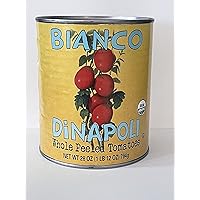 Bianco DiNapoli Organic Whole Peeled Tomatoes, 28 oz, 6 pack