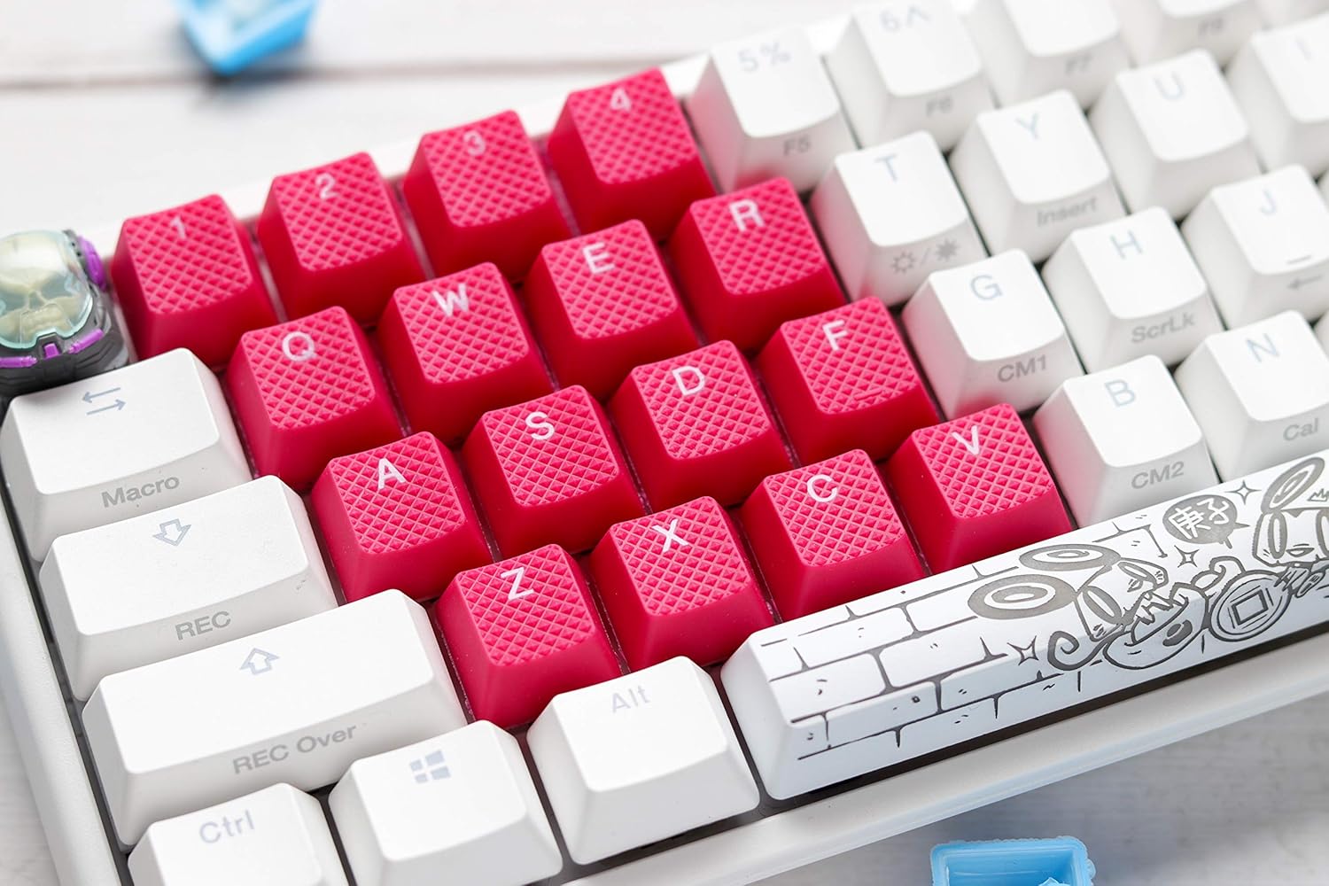 Ducky Rubber Keycap Set 31 Tasten Double Shot Gummiert Fur B Amazon Co Uk Computers Accessories