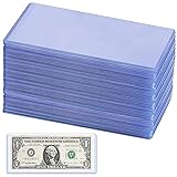 Uncle Paul 60 PCS Clear Paper Money Holder Currency