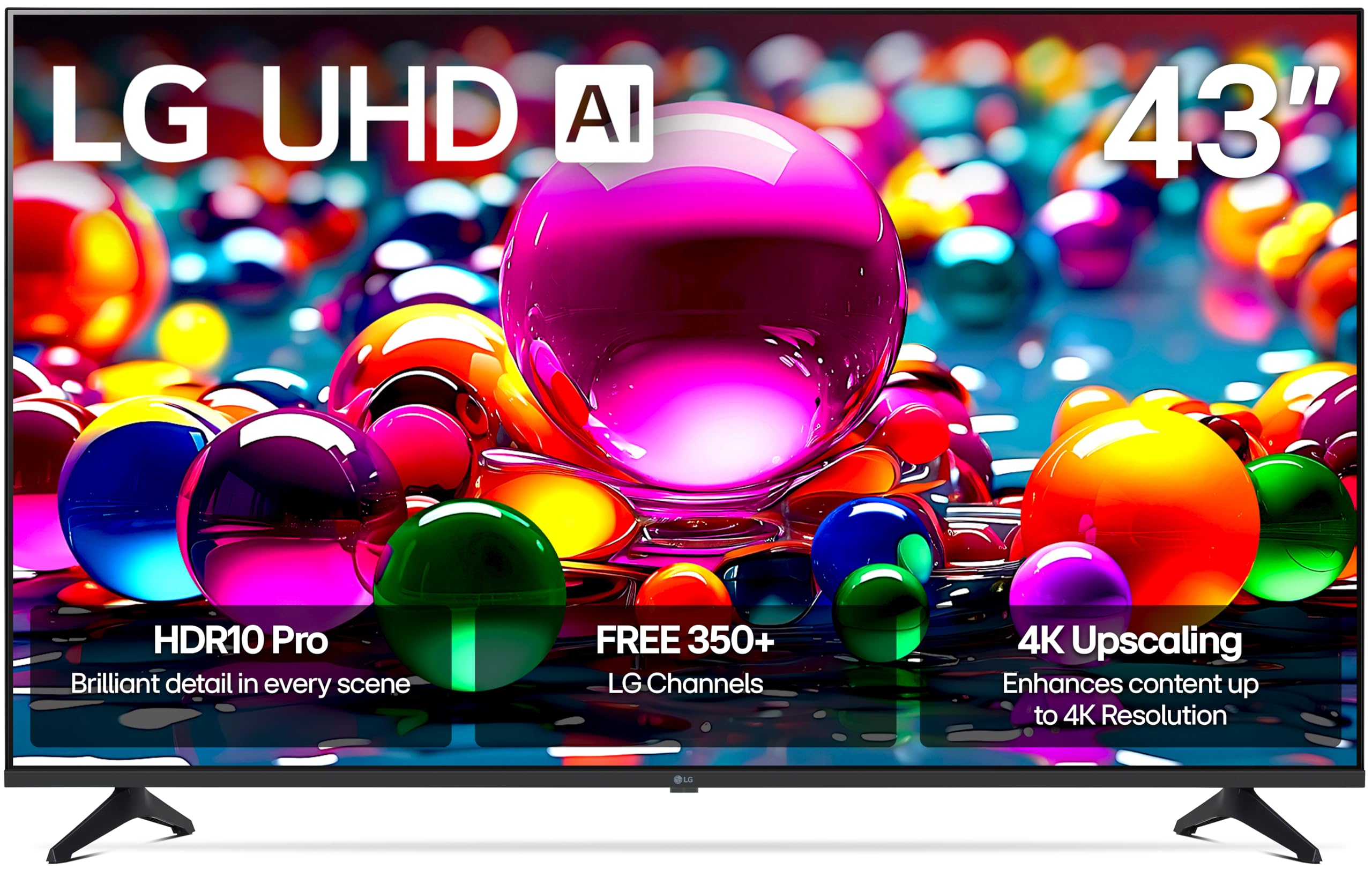 Photo 1 of LG 43UA7700P 43 inch Class UA77 Series LED AI 4K Smart webOS TV (2025)