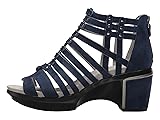 Jambu Women's Sugar Too Wedge Sandal Navy 9.5
