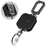 ELV Self Retractable ID Badge Holder Key