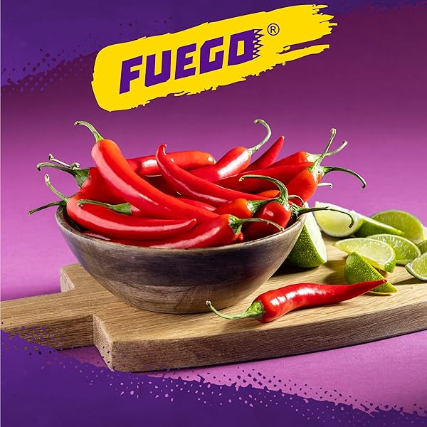 TAKIS FUEGO HOT NUTS 15.02 OZ SHARING SIZE RESEALABLE BAG, HOT CHILI PEPPER & LIME FLAVORED EXTREME SPICY DOUBLE-CRUNCH PEANUTS
