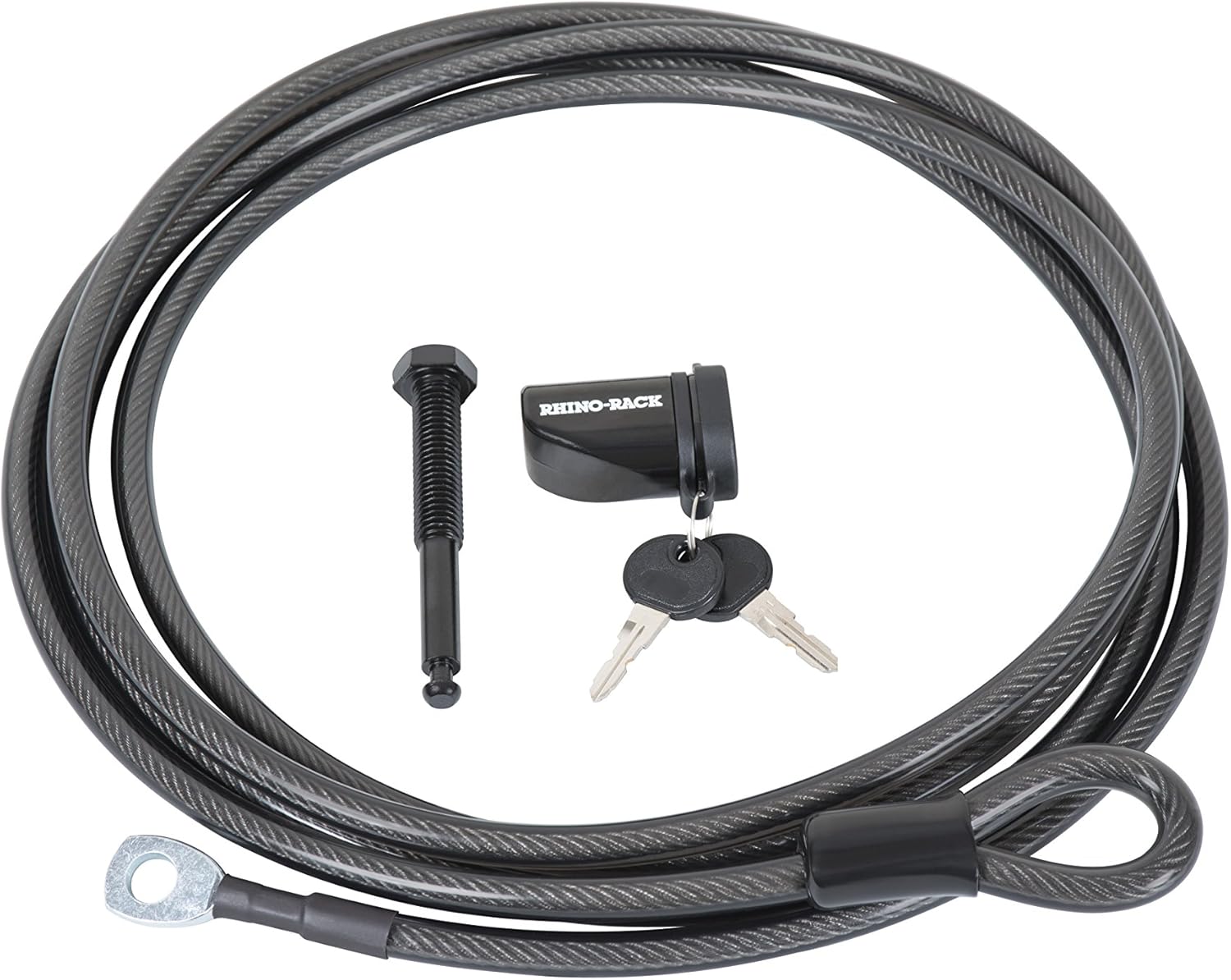 bike rack lock cable