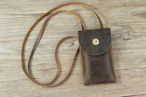 leather small sling bag