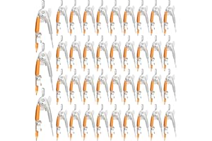 MOTOTO 40 Pieces Compass for Geometry Metal Compass Tool Math Compass Bulk Drawing Compass Silver Geometry Compass with Pencil for Student School Classroom Office Woodworking Art Drawing