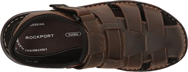 rockport men's darwyn fishermen sandal