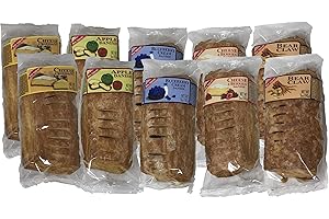 BON APETIT Bon Appetit Danish Bear Claw Variety Pack | Blueberry, Berries, Apple, Cheese and Bear Claw | 5 oz, Case of 10