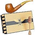 Savinelli Miele Series - Honeycomb Pattern Hand Crafted Briar Pipe, Made in Italy, Polished Finish, 626