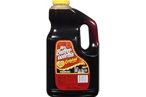 Mrs. Butterworth's Original Thick and Rich Pancake Syrup, Maple Flavored Syrup for Pancakes, Waffles and Breakfast Food, 248 Fl Oz Bottle