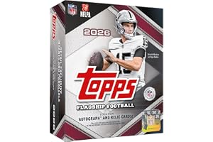 2026 Topps Flagship Football - Factory Sealed - Mega Box