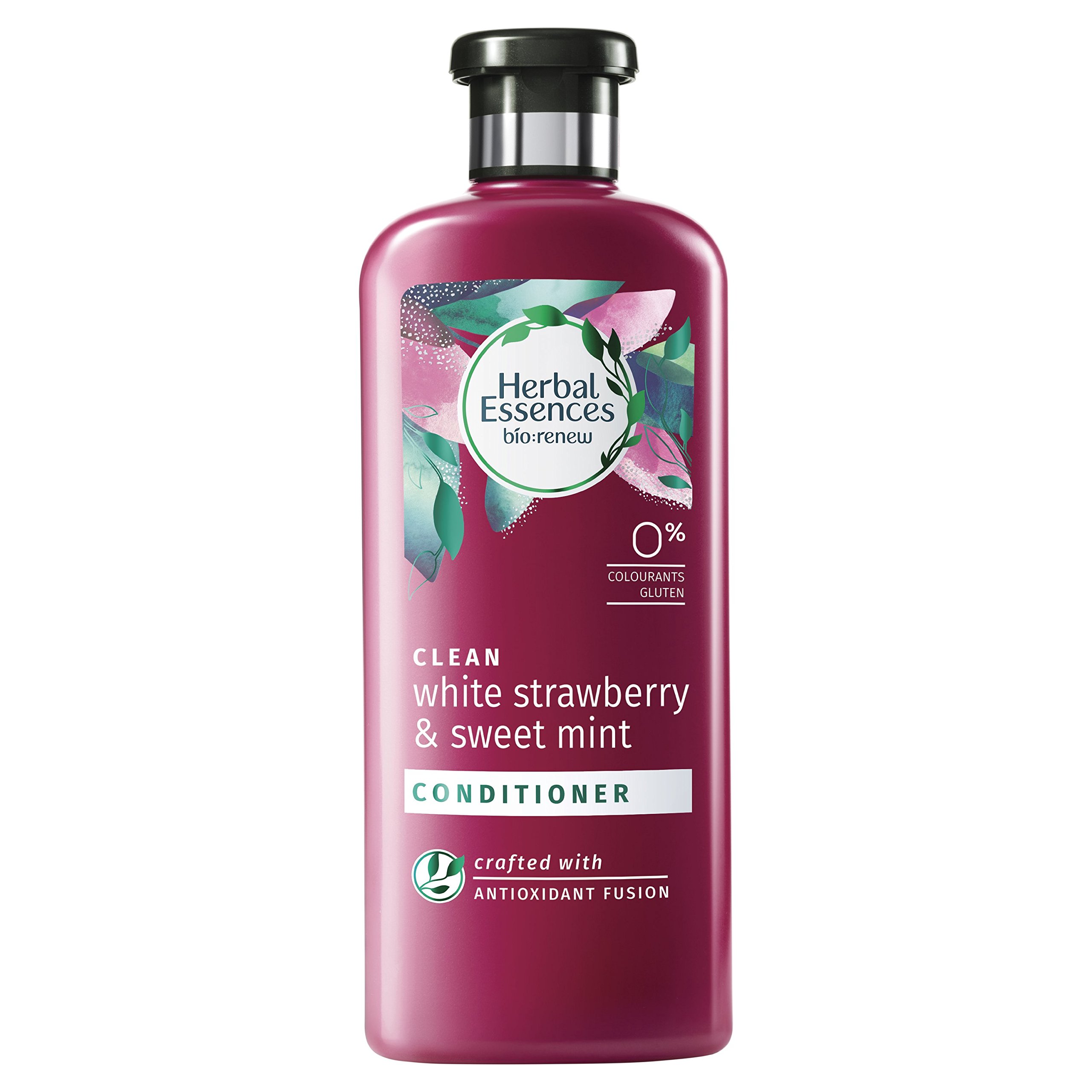 Herbal Essences bio: renew Conditioner 400 ml White Strawberry and Sweet Mint Clean, Partnered With Royal Botanic Gardens, Kew