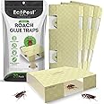 Roach Trap – 20 Pack | Sticky Indoor Glue Traps for Roaches and Other Bugs and Crawling Insects | Adhesive Cockroach Motel, Bait Trap, Monitor, Killer and Detector for Pest Control