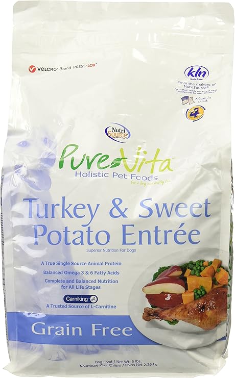 pure vita turkey and sweet potato