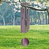 ASTARIN 48'' Wind Chimes for Outside Deep Tone - Large Windchimes with 6 Heavy Tubes, Memorial Wind Chimes Outdoor for Garden Hanging Décor,Sympathy Gifts,Bronze