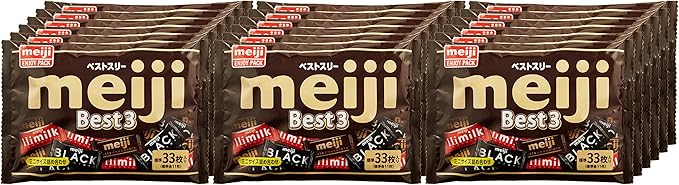 Amazon 明治 ベストスリー袋 184g 18袋 明治 菓子 チョコレート菓子 通販