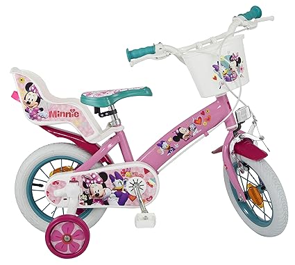 Toimsa 611 Kinderfahrrad Minnie Mädchen 12 Zoll (300 mm)