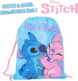 Disney Stitch Drawstring Bag Gym Kit PE School Backpack view 2