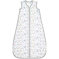 aden + anais Essentials Classic Sleeping Bag, 100% Cotton Muslin, Wearable Baby Blanket, Natural History - Species, Medium, 6-12 Months