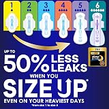 Always Maxi Overnight Extra Heavy Flow with Wings Unscented Pads 27 view 6