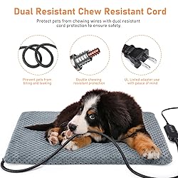 INVENHO Heated Cat Bed, Waterproof Adjustable