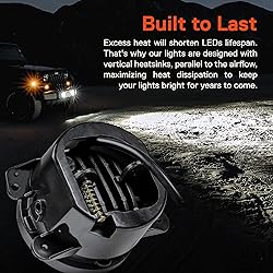 TRUE MODS 4-inch 60W LED Fog Lights Replacement For