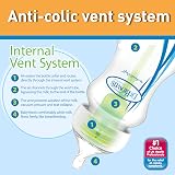 Dr Brown's Natural Flow Anti-Colic Options+ Wide-Neck Glass Bottles 9oz Pack of view 2