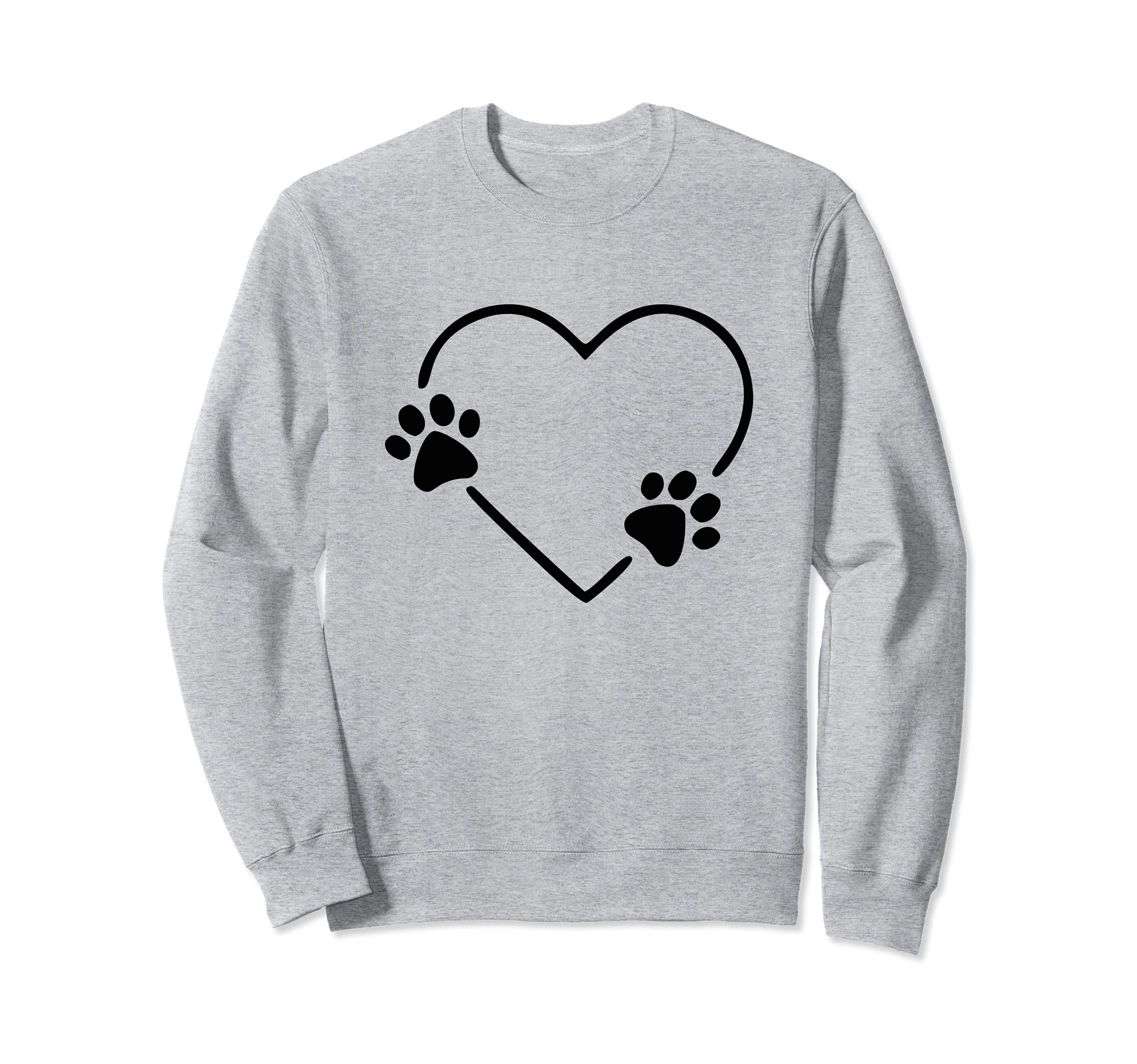 Dog Heart Dog Paw Dog Mom Dog Mama Sweatshirt
