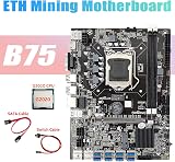 Lodokdre B75 Motherboard 8x USB3.0 G2020 CPU LGA1155 DDR3 ETH BTC Miner view 6