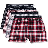 Tommy Hilfiger Men's Cotton Essentials 4-pack Woven Boxer