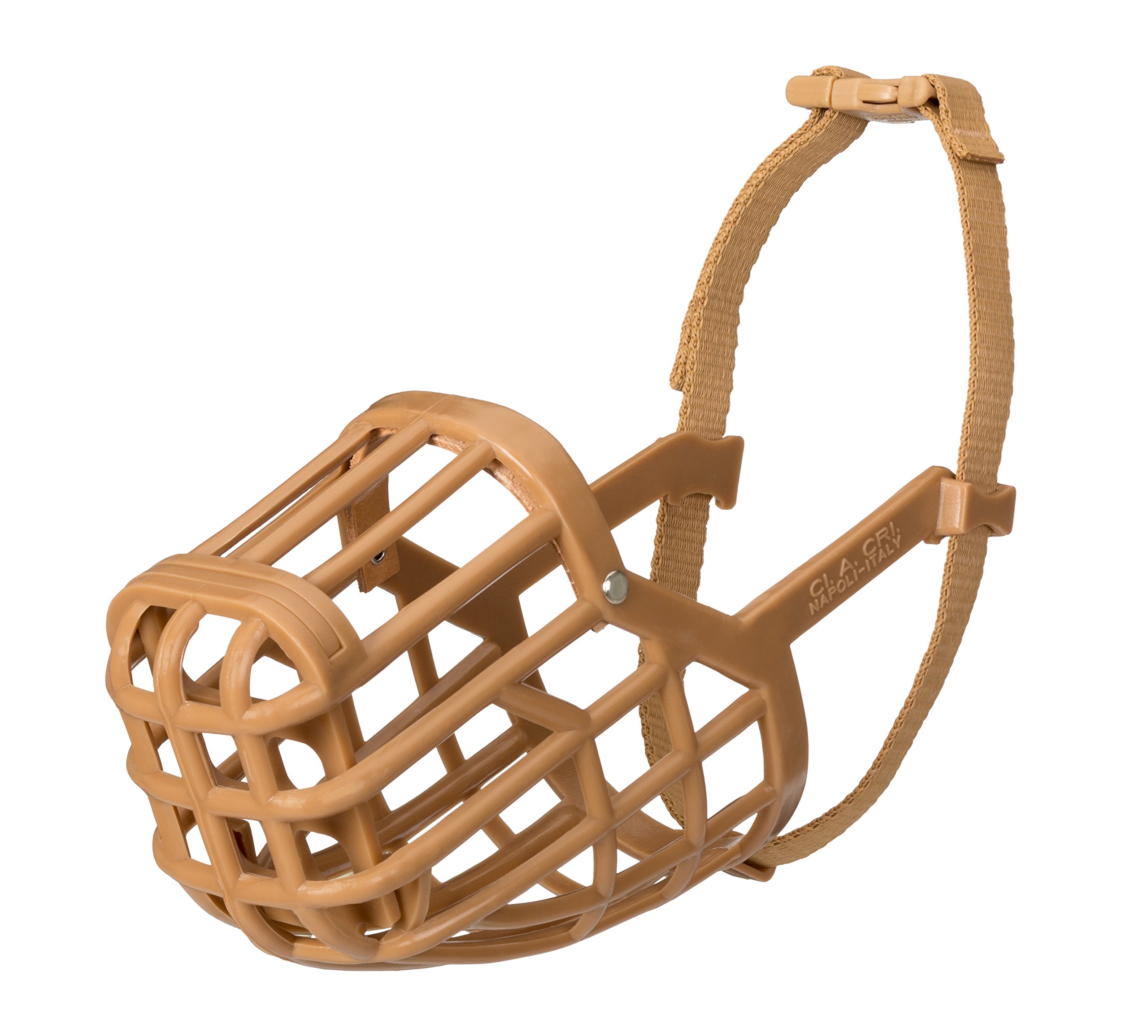 Safe BASKERVILLE ANTI SCAVENGE MUZZLE, Size 5, Dog can Pant and Drink, Prevents Biting and Food Waste Scavenging, Ideal for Longer Nosed Dogs, Breathable Dog Training Muzzle for Medium Dogs