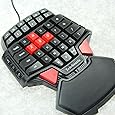 ZeleSouris FPS Gaming Keyboard QWERTY Backlight Keyboard with Special for One Hand CS FPS/BF3&nbsp;and Crysisetc&nbsp;0.8 kg