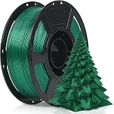 FLASHFORGE Xmas Series Rapid PLA Filament Aurora Green, High Flow Speedy 3D Printer Filament Max 500mm/s High-Speed Printing, Radiated Unparalleled Brilliance, Twinkling and Ultra-Smooth Finish