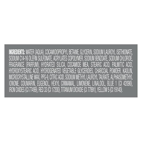 DOVE MEN + CARE BODY AND FACE SCRUB CHARCOAL + CLAY BODY WASH FOR MEN WITH 24-HOUR NOURISHING MICROMOISTURE TECHNOLOGY 30 OZ