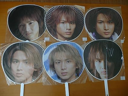 Amazon Co Jp 堂本光一 Kinki Kids ジャンボうちわ ６本セット Dome Concert みんな元気かい 02 03 Fun Fan Forever 他 ジャニーズグッズ ホビー 通販