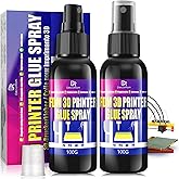 3D Printer Adhesive Glue - 200ml Strong Bed Adhesion for PLA, ABS, PETG, ASA Filaments, Reduces Warping, 3D Printing Glue, Su