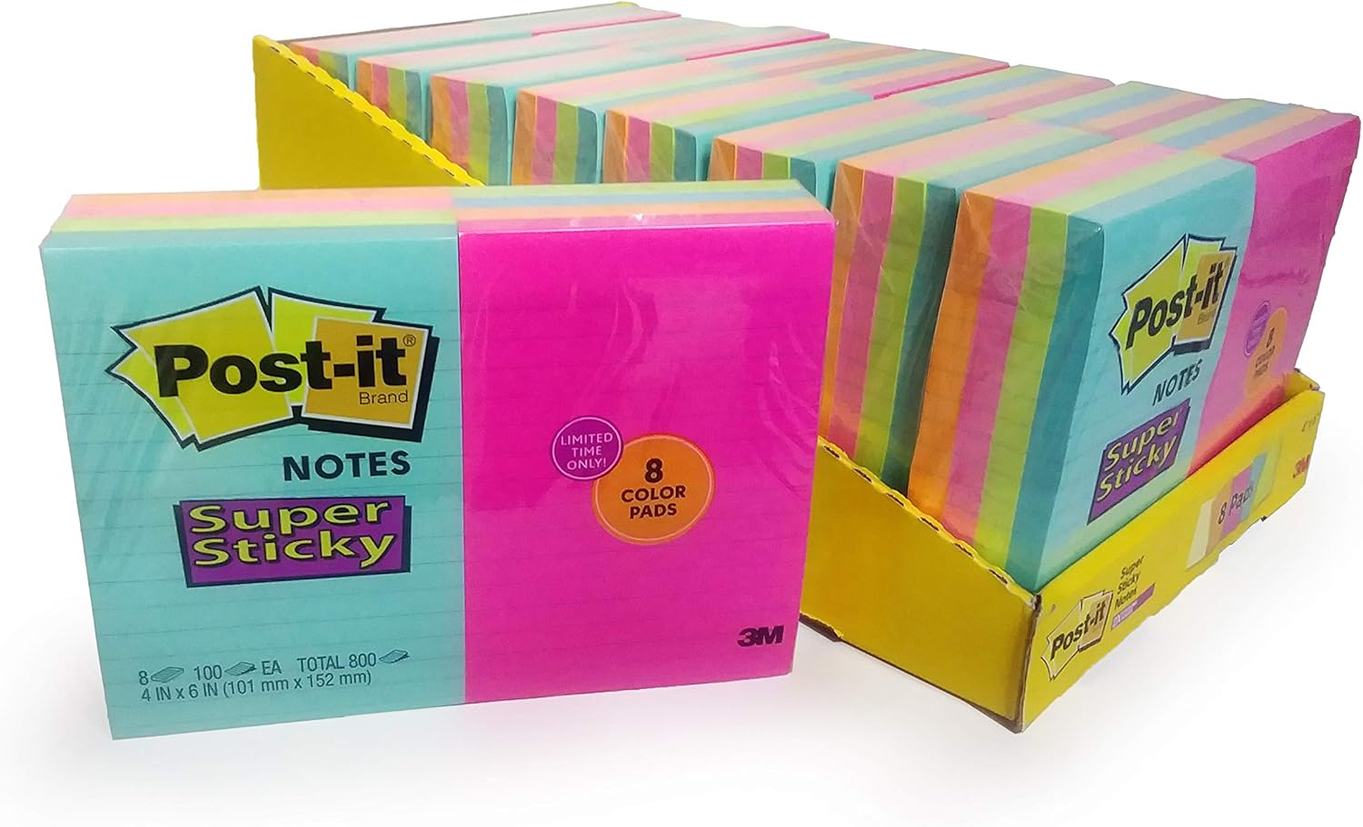 Post-it Notes - Notas adhesivas (10 x 15 cm): Amazon.es: Oficina y papelería