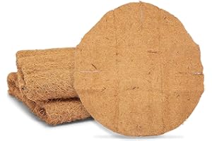 Farmlyn Creek 2 Pack Coco Fiber Liners for 17 to 22 Inch Hanging Basket Planter, Gardening Supplies (31 in)