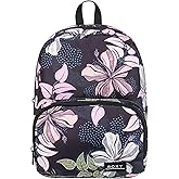 Roxy Women's Always Core Backpack | Travel | Everyday Carry | Beach | Polyester | 8L Capacity - Anthracite Sunny Floral Swim