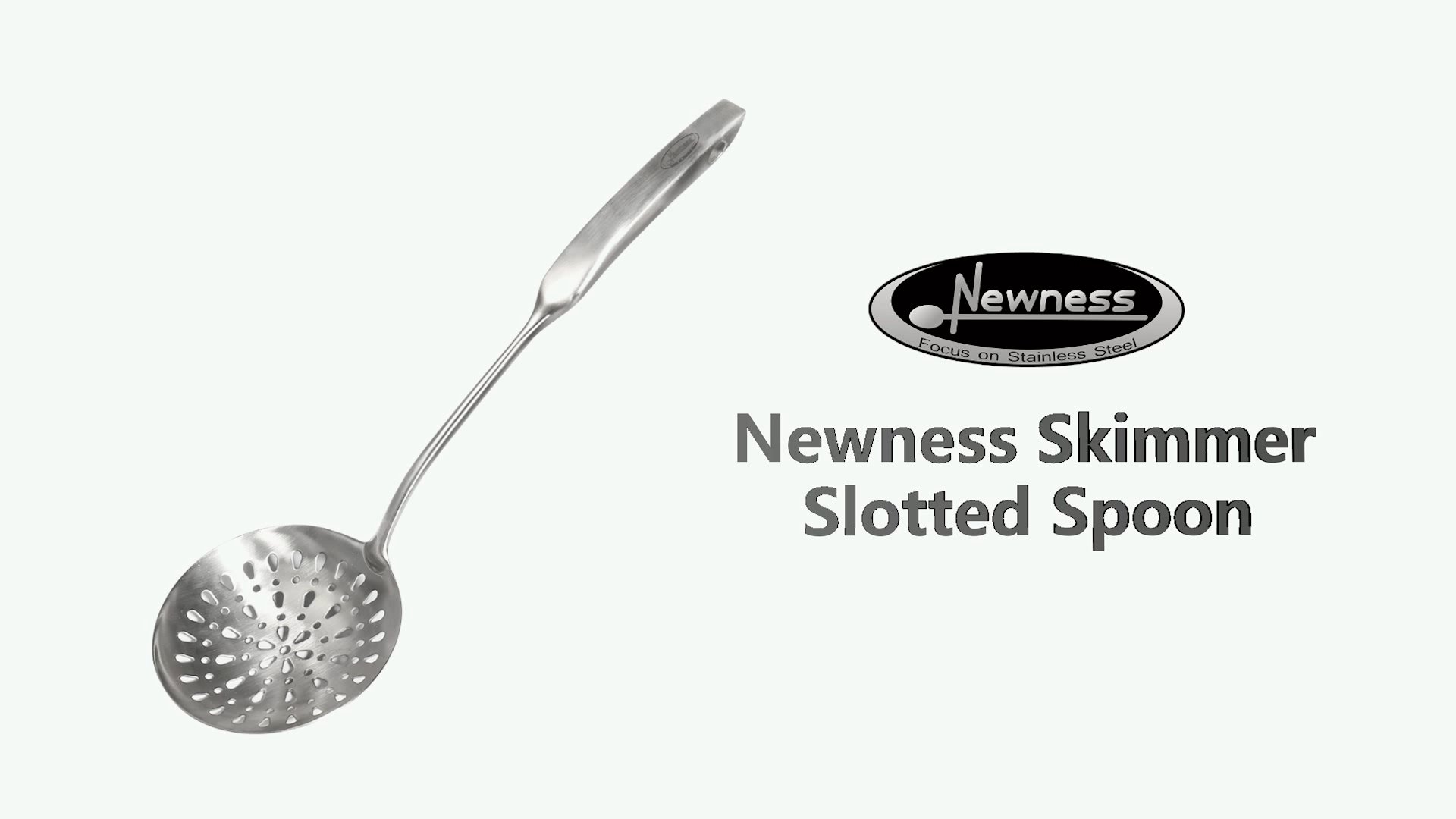 Skimmer Slotted Spoon, [Rustproof, Integral Forming, Durable] Newness
