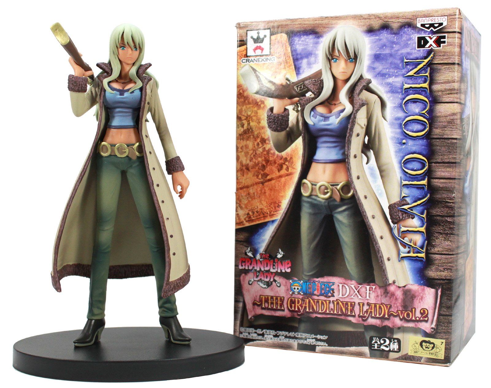 Banpresto One Piece Grandline Lady Vol. 2 - Approx 6 Nico Olvia