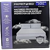 Protect-A-Bed Mattress Protector – Waterproof, Breathable, Tencel Lyocell Top – Available in Queen & King Sizes (King)