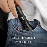 Lepro LED Torch Super Bright 5 Modes Zoomable Water Resistant 18650 AAA view 7