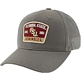 Florida State Seminoles NCAA Officially Licensed Snapback Hat Big Rig Patch Gray Switchback