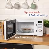 Russell Hobbs RHMD714 17 L 700 W Digital Microwave Scandi White 8 Auto view 6