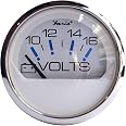 Faria 19004 Kronos Voltmeter (10-16 VDC) - 2" Beige