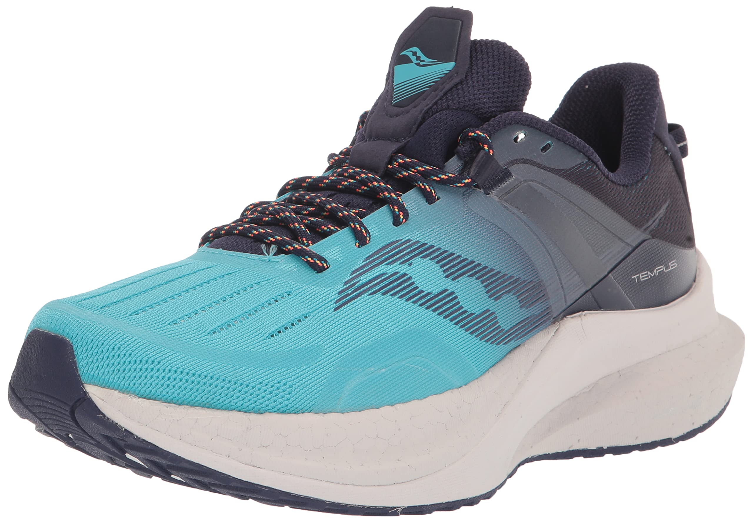Saucony Men’s Tempus Running Shoe, Night LITE, 11.5