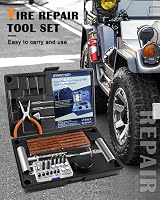 MAIKEHIGH Tubeless Tyre Repair Kit 88 Pcs Puncture Kit for Cars Trucks SUVs view 5