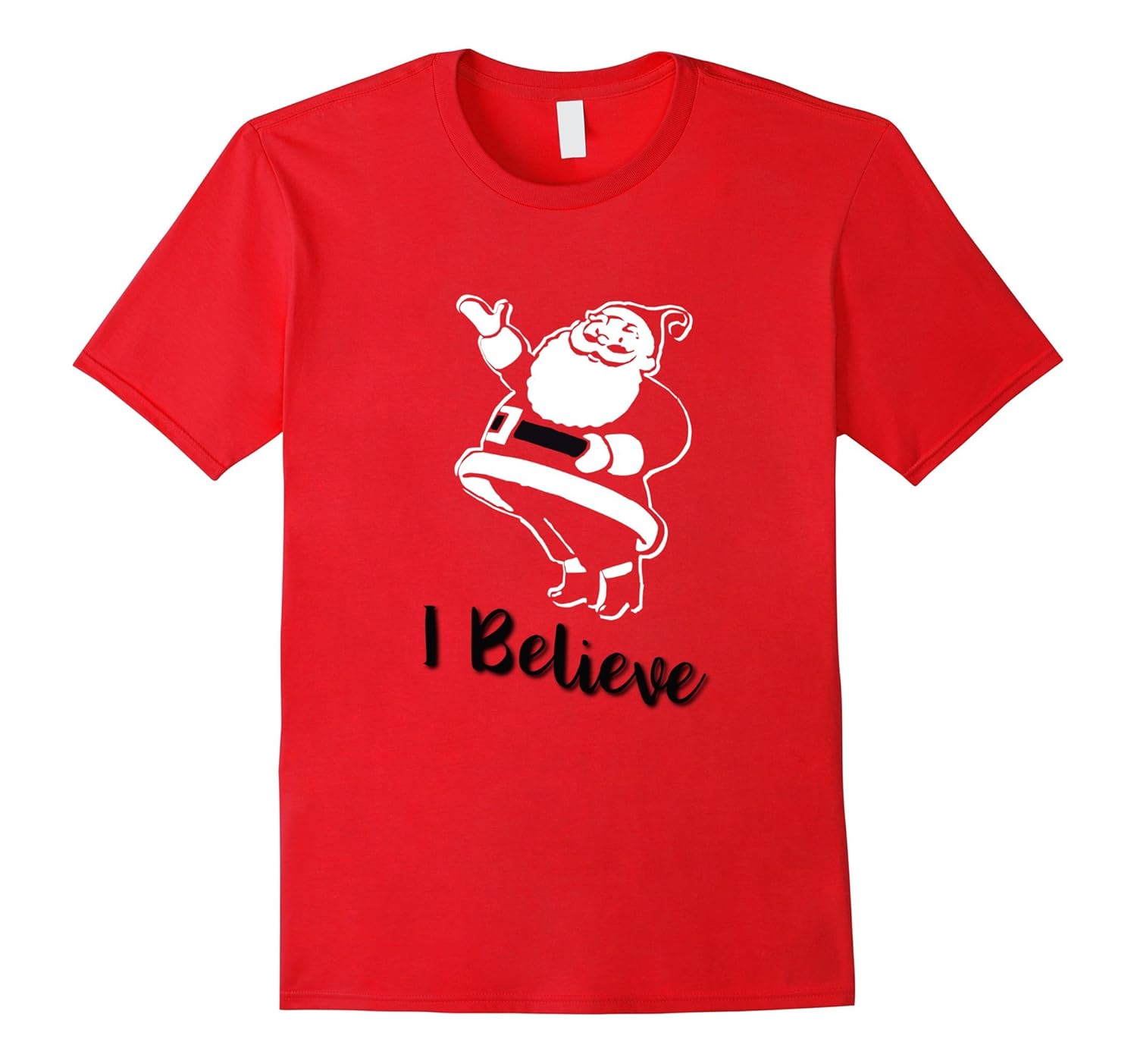 I Believe In Santa Shirt, Christmas Apparel-ANZ