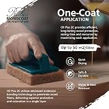 Rubio Monocoat Wood Oil Finish 14 m² Black | Oil Plus 2C | 350 ml view 4